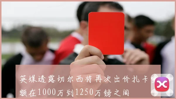 英媒透露切尔西将再次出价扎卡金额在1000万到1250万镑之间